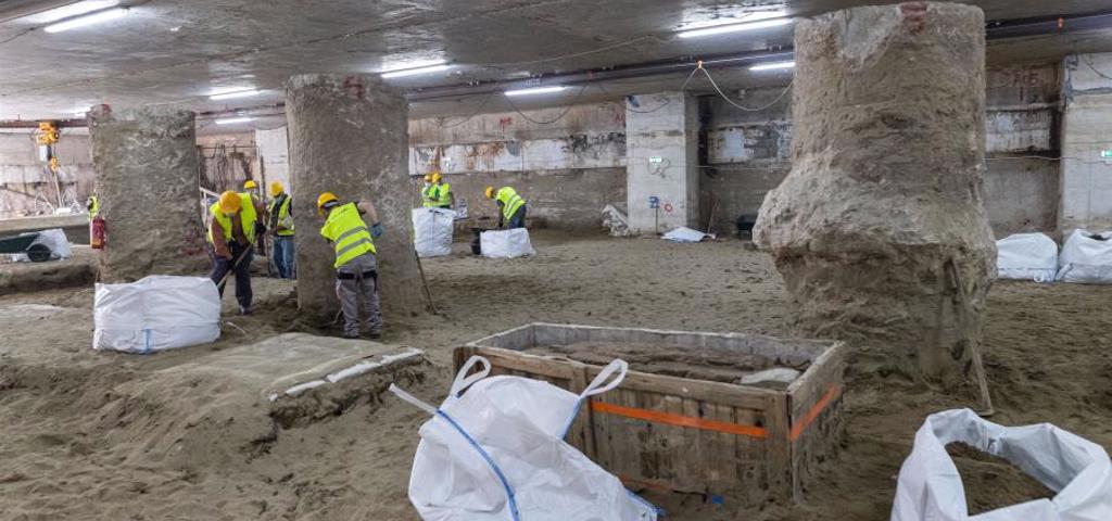 Works at the Thessaloniki Metro' side project on Michail Psellou Street have begun Works at the Thessaloniki Metro' side project on Michail Psellou Street have begun